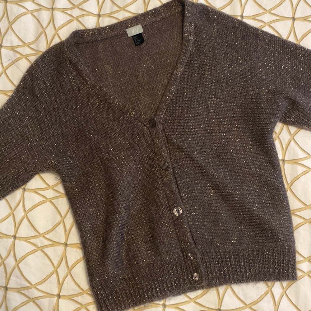 H&M Button Down Wool/Acrylic Cardigan size M